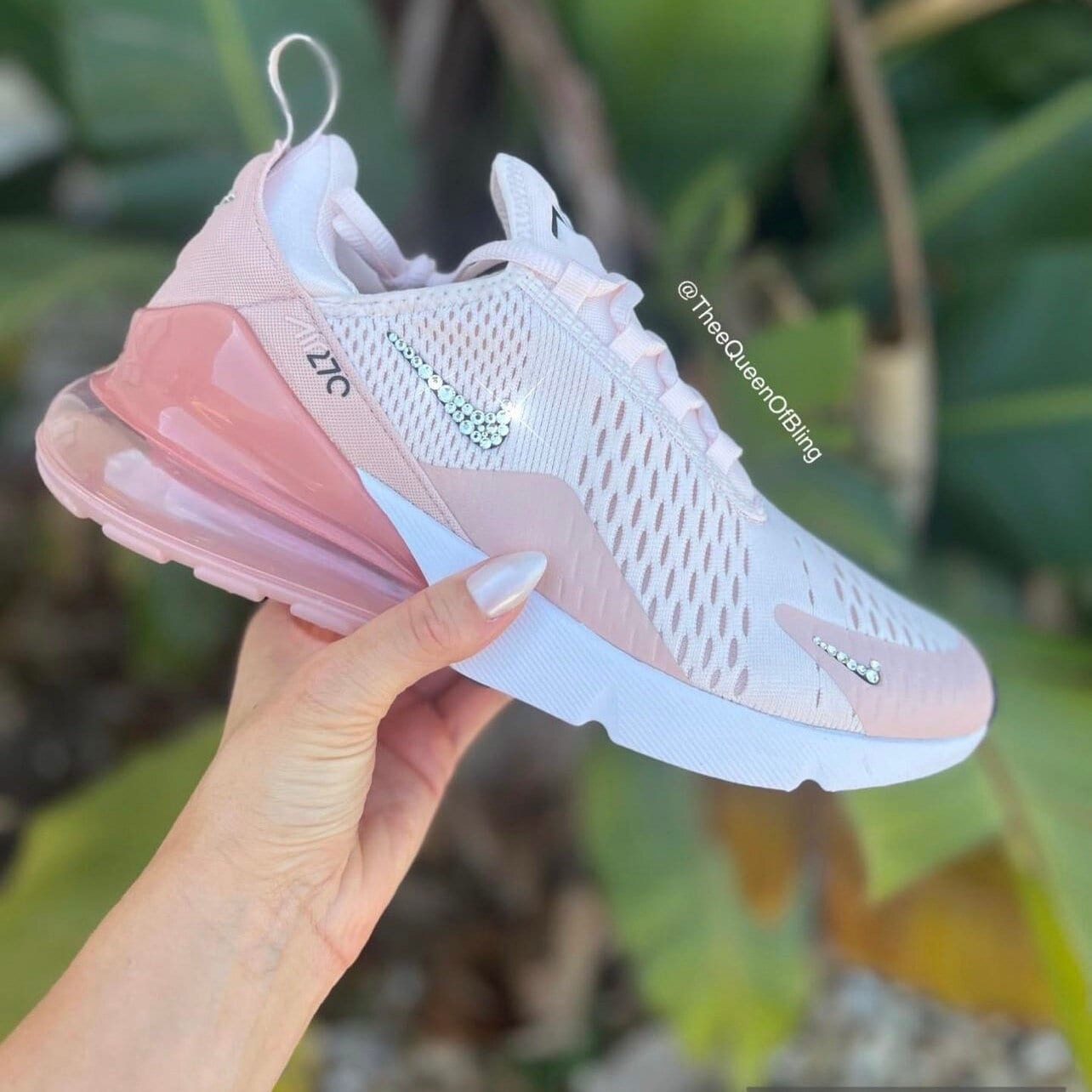 Swarvoski nike air max 270 for women