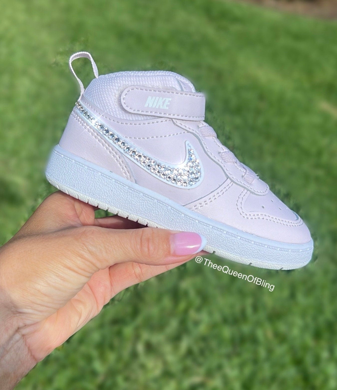 Toddler court borough mid 2 with Swarovski crystals