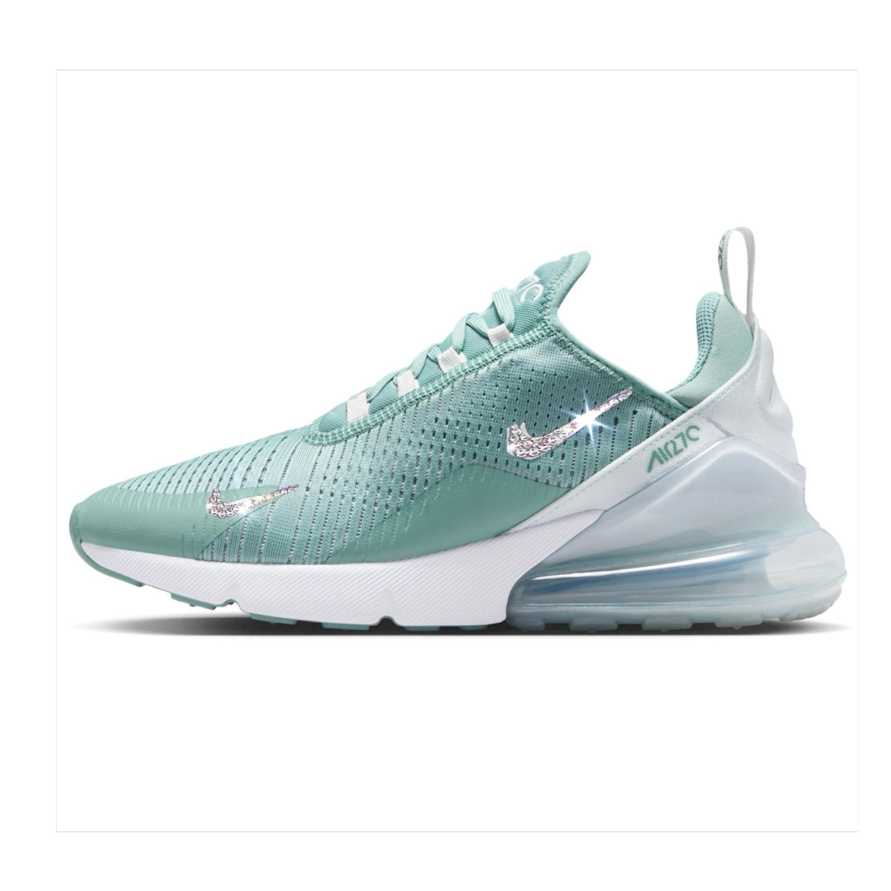 NEW*** bling  womens AIRMAX 270 with Swarvoski crystals