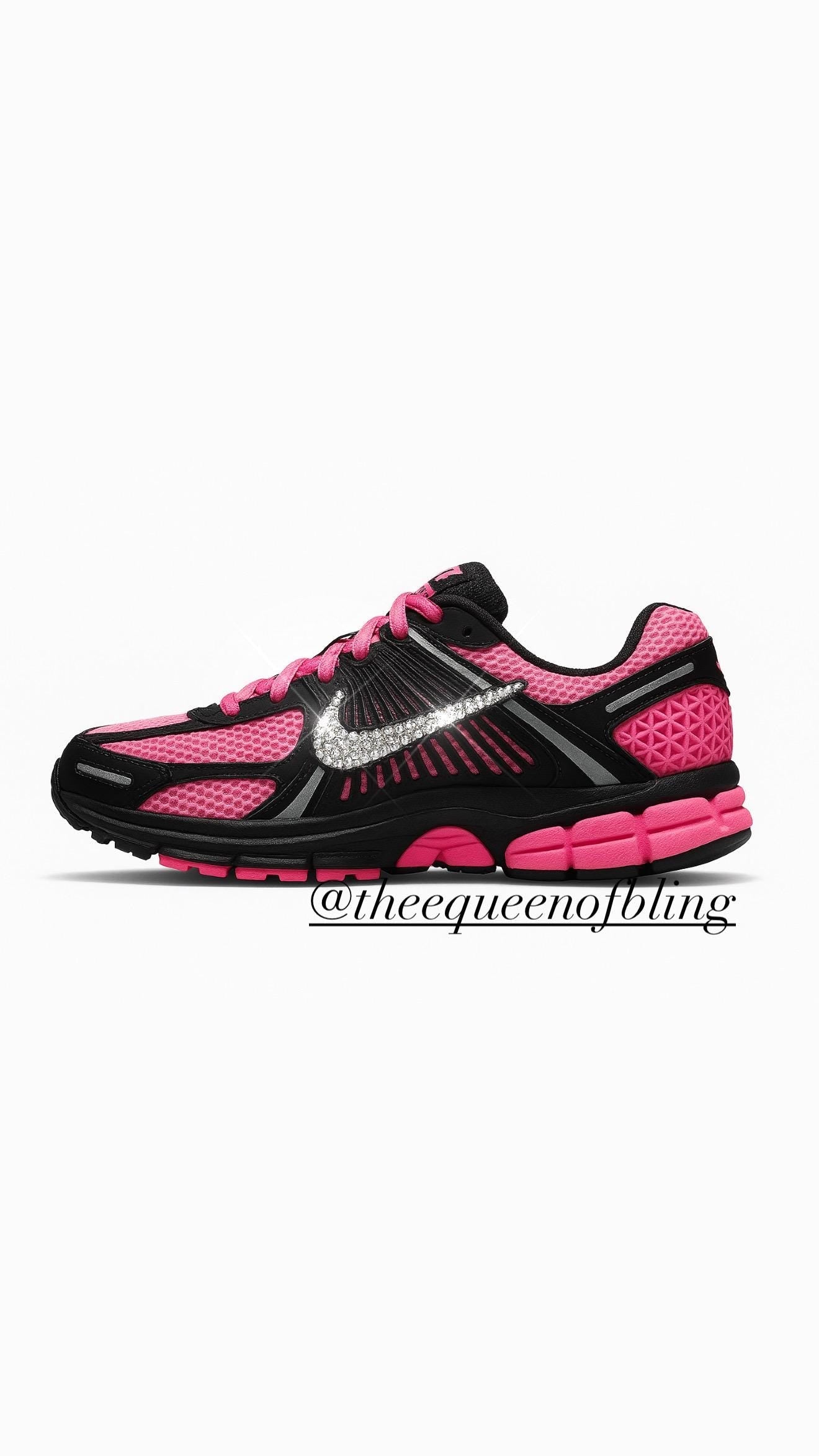 NEW! Womens Bling Zoom Vomero 5 with Swarvoski crystals
