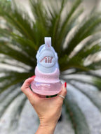 Womens Baby pink AIRMAX 270 with crystals