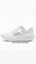 NEW! White Womens Vomero Plus with Swarvoski crystals