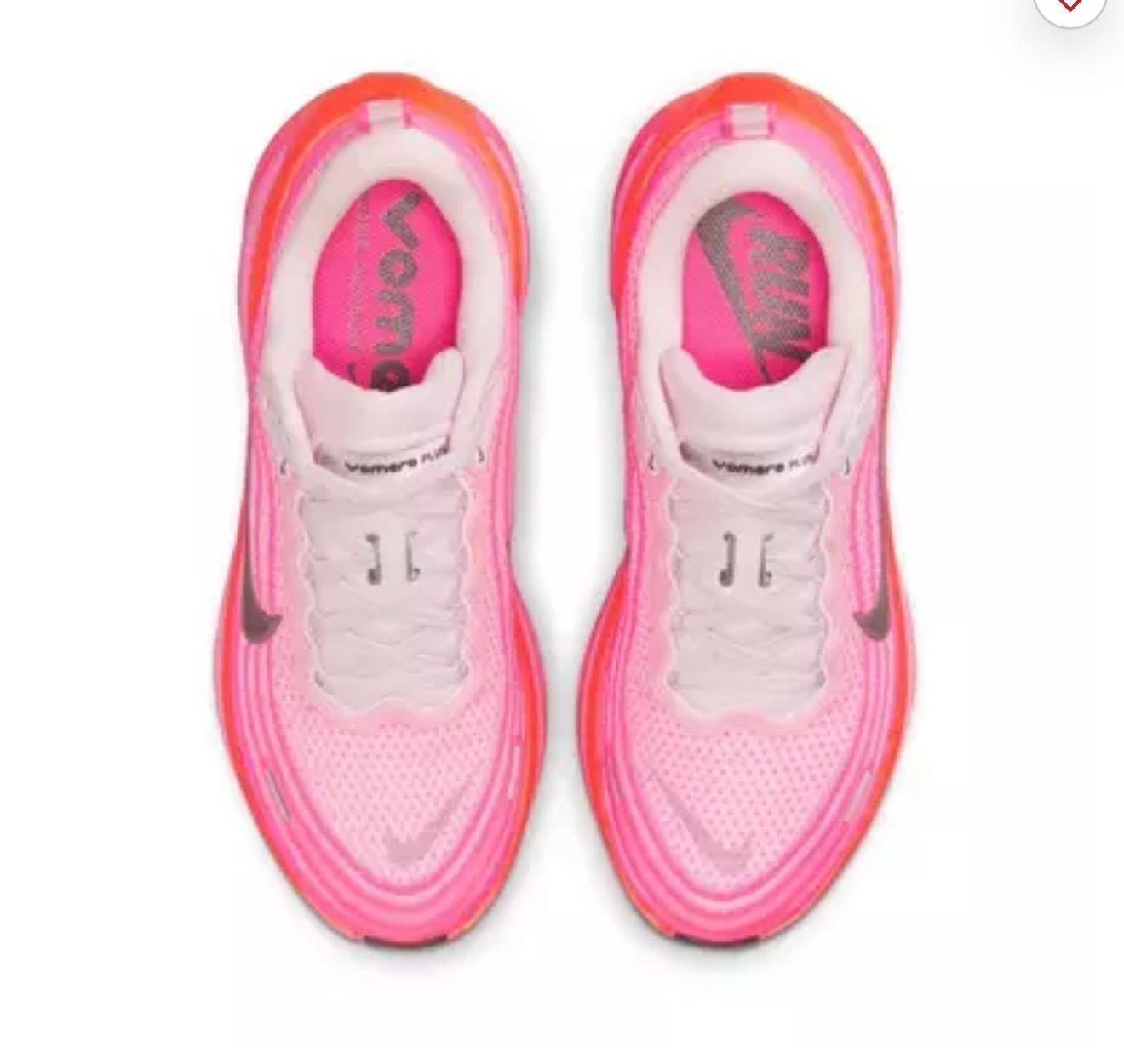 NEW! Womens Vomero Plus Hyper pink with Swarvoski crystals
