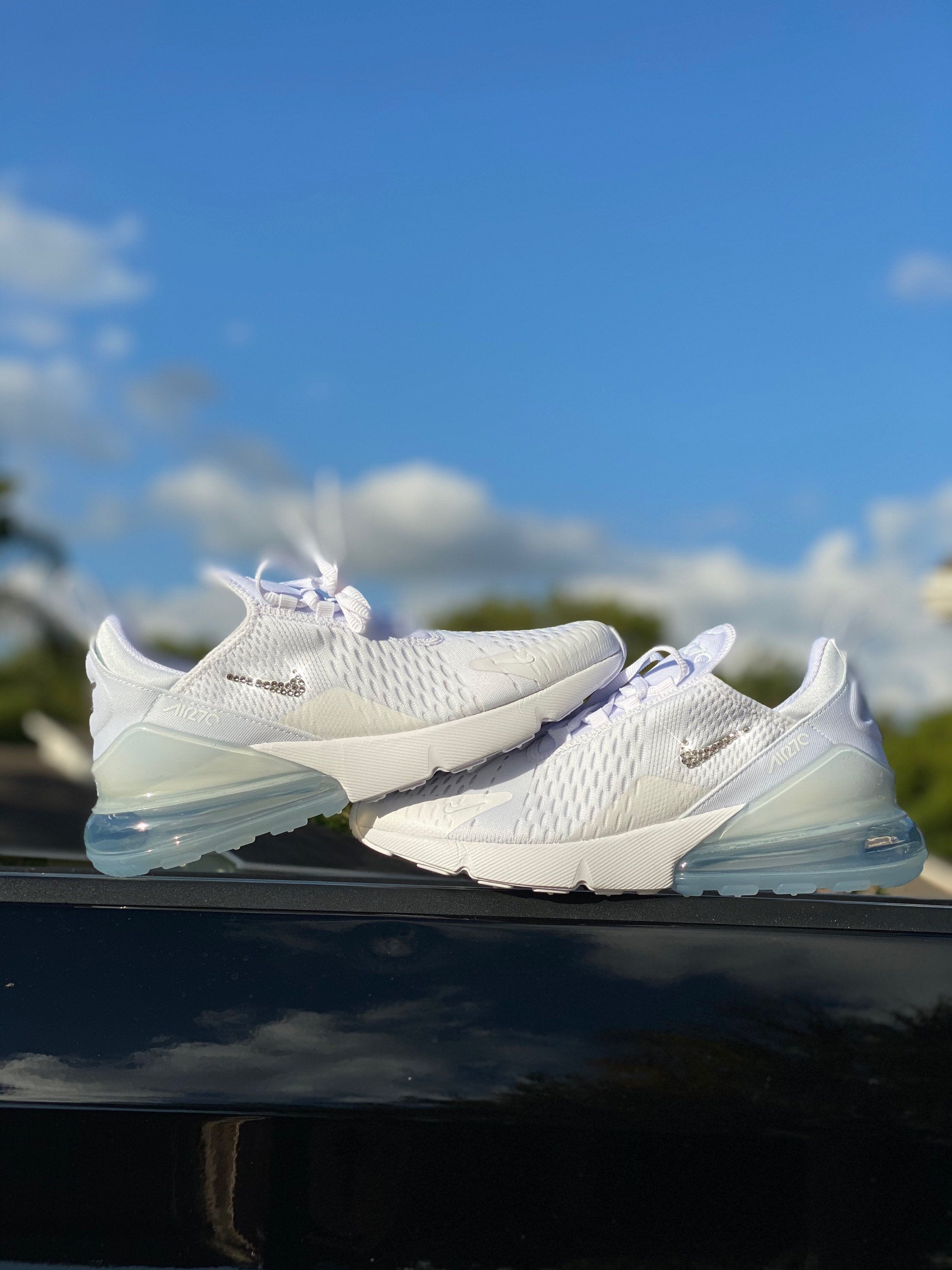 Women’s Nike Air max 270 with Swarvoski crystals