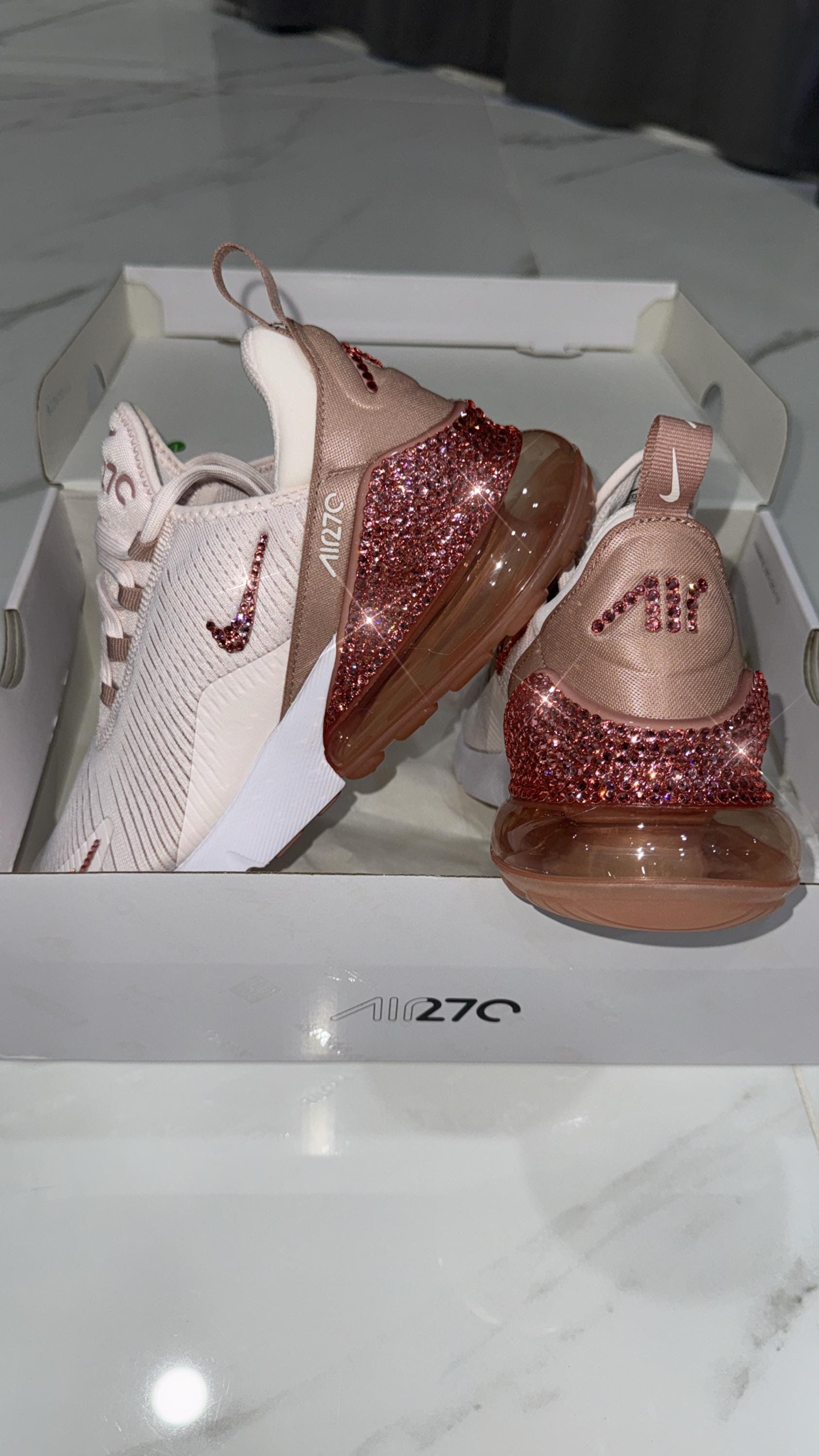 Womens custom bling AIRMAX 270