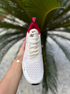 RARE Womens Bling Sail Gym Red AIRMAX 270