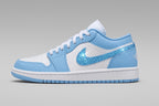 Womens Air Jordan 1 with Swarovski crystals