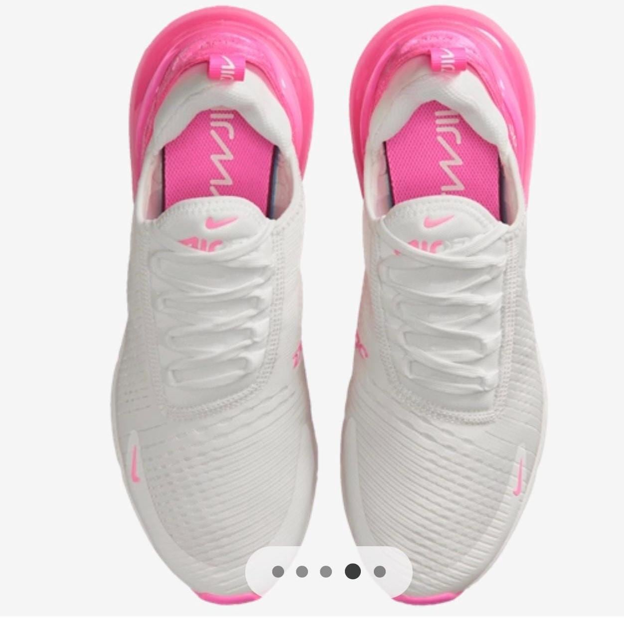 NEW*** Hot Pink bling  womens AIRMAX 270 with Swarvoski crystals
