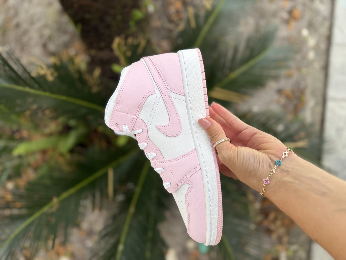 Women’s bling Mid Jordans