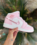 Women’s bling Mid Jordans