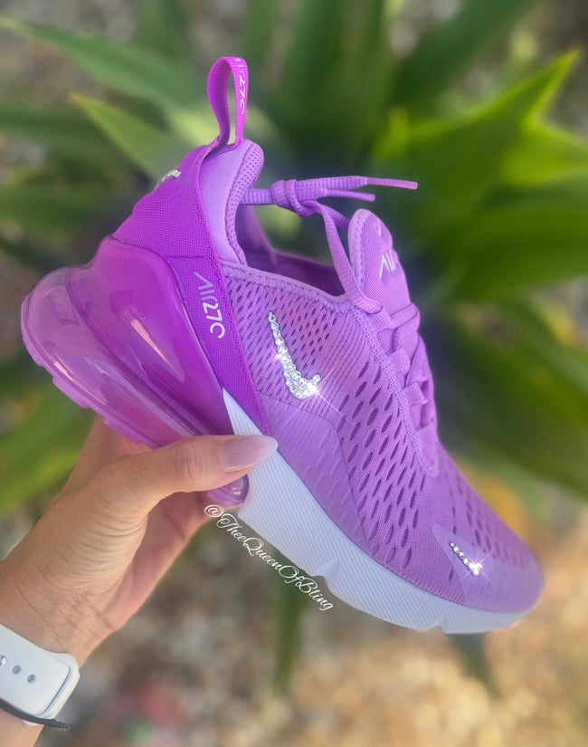 Womens Purple AIRMAX 270 Hover Image