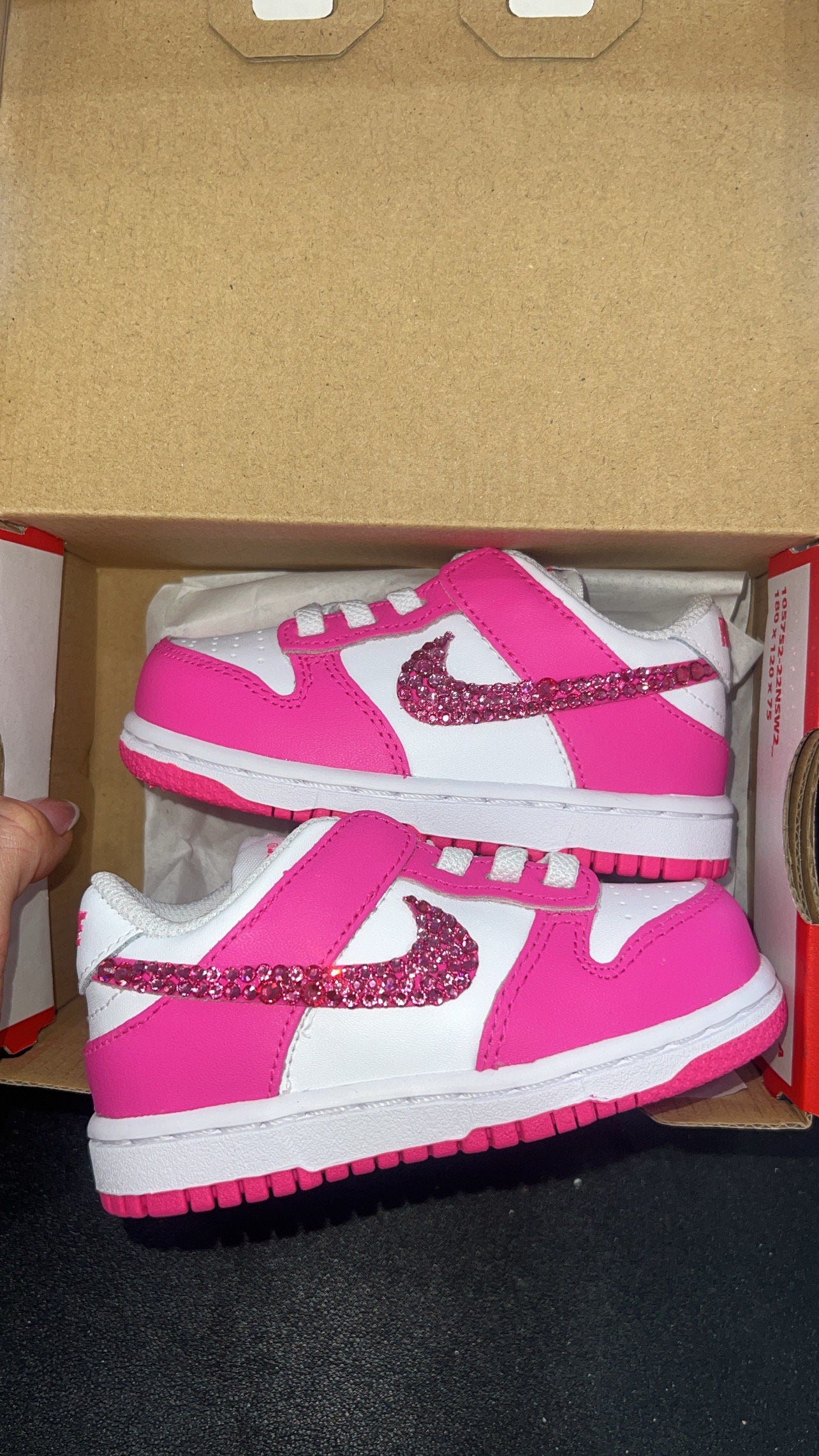 Nike Toddler pink dunks