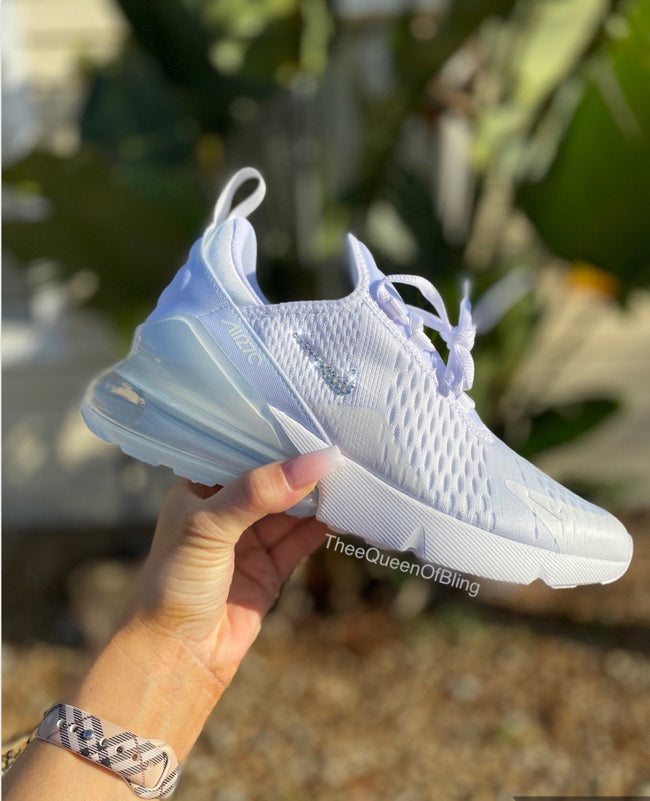 Women’s Nike Air max 270 with Swarvoski crystals Hover Image