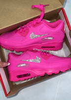 Rare light ultramarine Swarvoski nike air max 270 for women