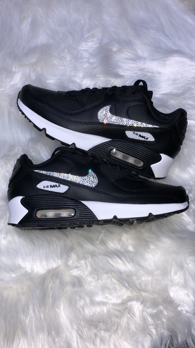 Swarovski Black and white Crystal Air Max 90 Main Image