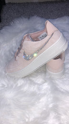 Womens Nike Airforce 1 Sage Low, Swarovski Crystal Detail
