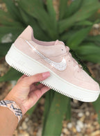 Womens Nike Airforce 1 Sage Low, Swarovski Crystal Detail