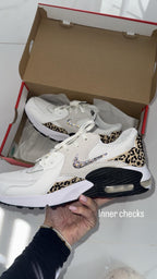 Womens bling leopard AIRMAX excee with crystals