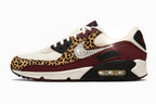 RARE Swarvoski  air max 90 women- black sail/burgundy crush
