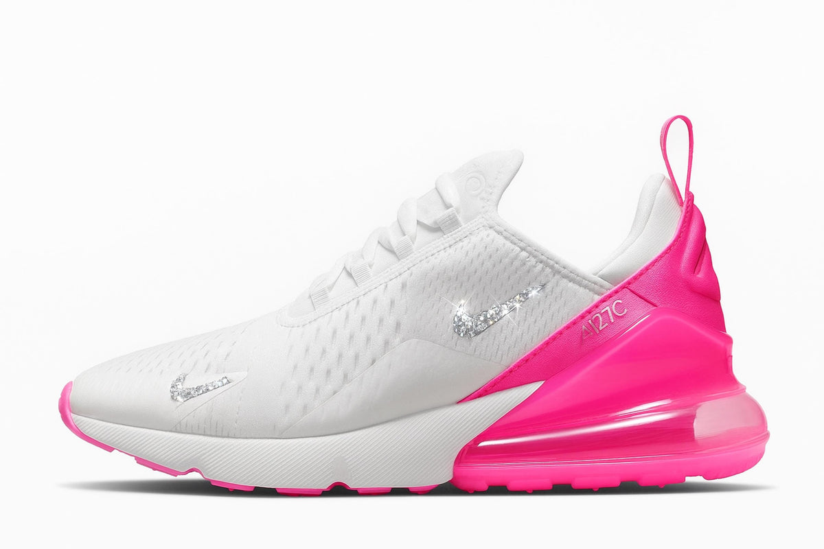 NEW*** Hot Pink bling  womens AIRMAX 270