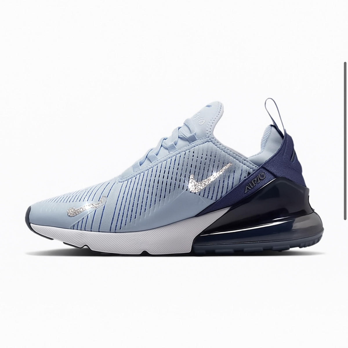 Rare light blue Air Max 270: Swarovski Crystal Accents