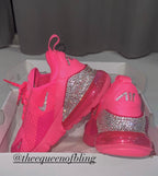 RARE hyperpink Swarvoski nike air max 270 for women