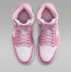 New! Womens Air Jordan 1 mid with Swarovski crystals