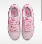 Womens pink denim AIRMAX 90 with Swarvoski crystals