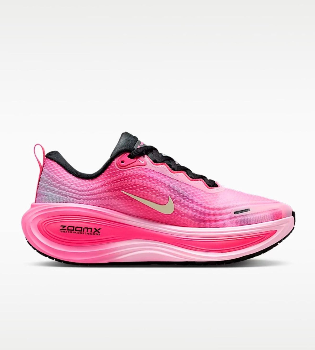 NEW!  Womens Vomero Plus pink with Swarvoski crystals