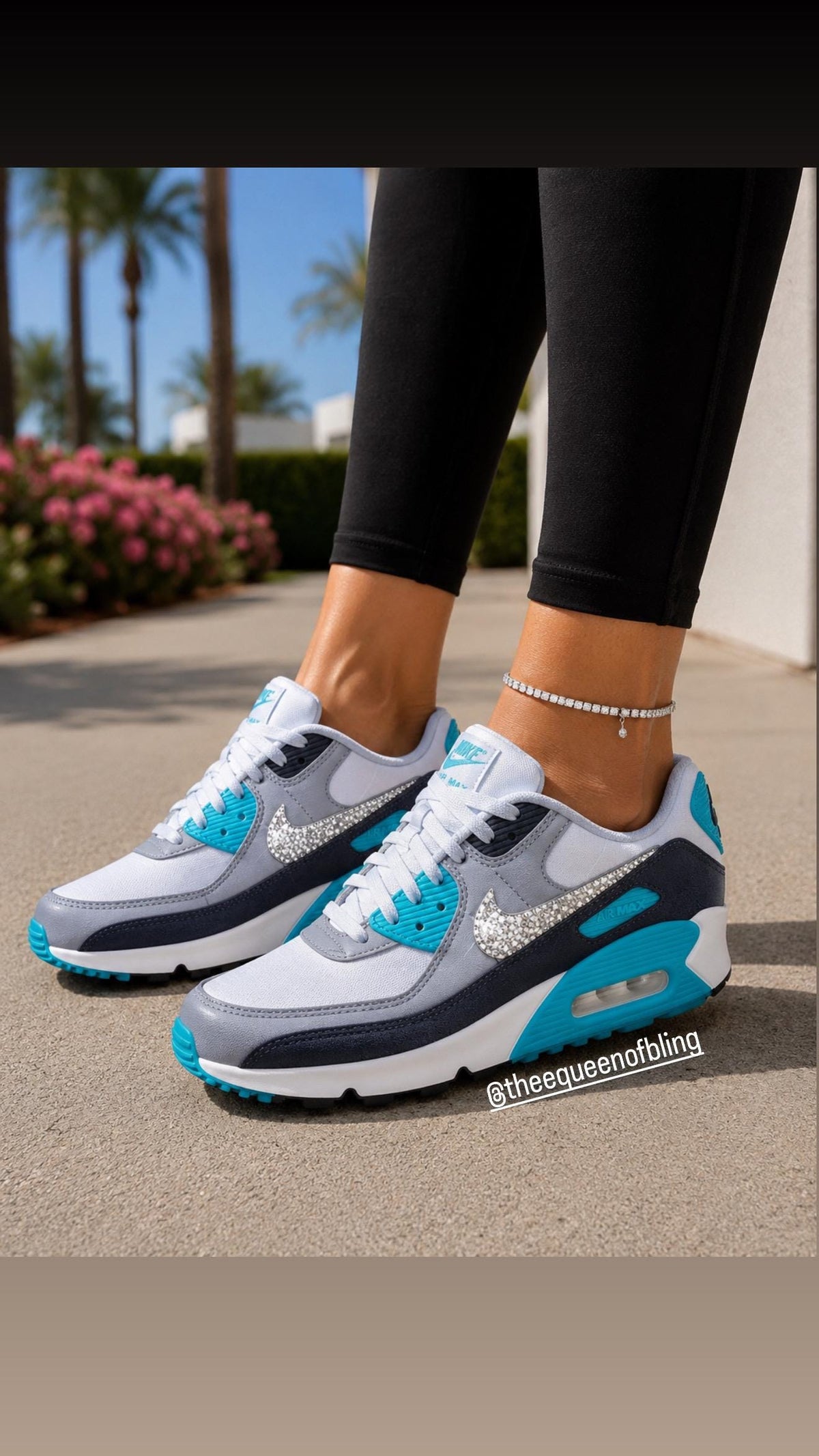 New!  Bling Air Max 90 for women