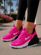 Rare! Girls/Women bling hot pink AIRMAX 270