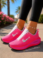 NEW! RARE Womens Vomero Plus Hyper pink with Swarvoski crystals