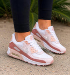 Womens particle pink Swarvoski air max 90