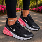 Womens pink and black bling AIRMAX 270 with Swarvoski crystals