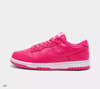 Womens Hyperpink dunks with Swarvoski crystals
