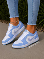 Womens Air Jordan 1 with Swarovski crystals