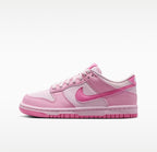 Custom bling  pink dunks with Swarvoski crystals