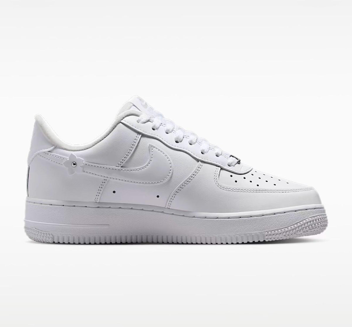 Womens bling Air Force 1 with Swarovski Crystal Accents and florettes