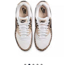 Womens leopard air max 90 with  crystals