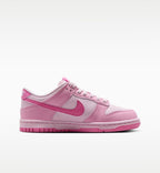Custom bling  pink dunks with Swarvoski crystals
