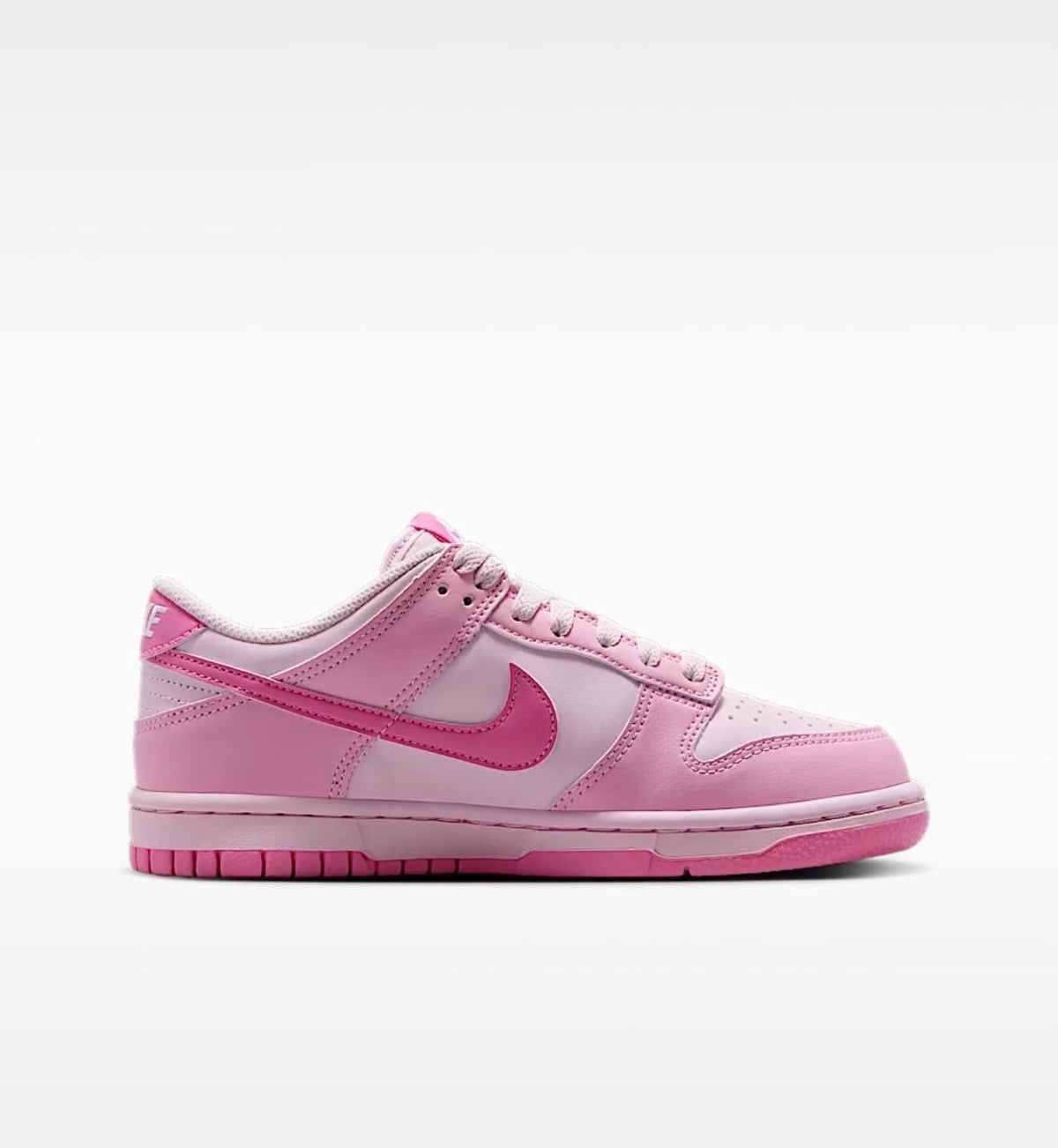 Custom bling  pink dunks with Swarvoski crystals