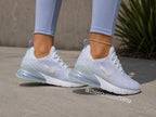 Swarvoski grey blue air max 270 for women