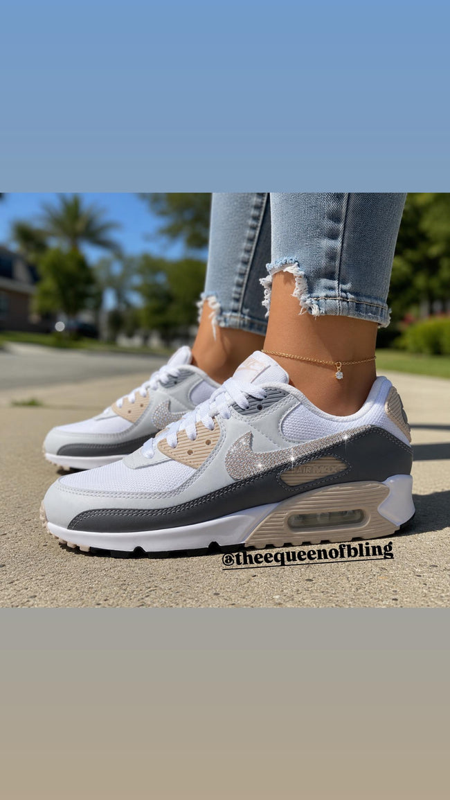 Womens Swarvoski air max 90 Hover Image