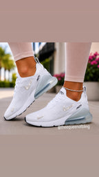 NEW***  White bling womens AIRMAX 270 with Swarvoski crystals