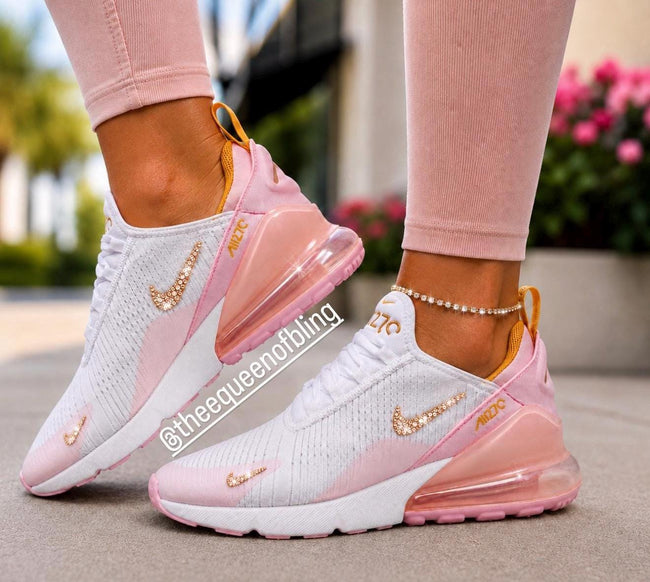 NEW!! Bling womens AIRMAX 270 with Swarvoski crystals Hover Image
