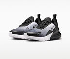 Black and grey bling airmax 270 with Swarvoski crystals