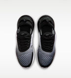 Black and grey bling airmax 270 with Swarvoski crystals