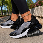 Black and grey bling airmax 270 with Swarvoski crystals