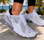 Womens AIRMAX 270 with Crystal AB Swarvoski crystals