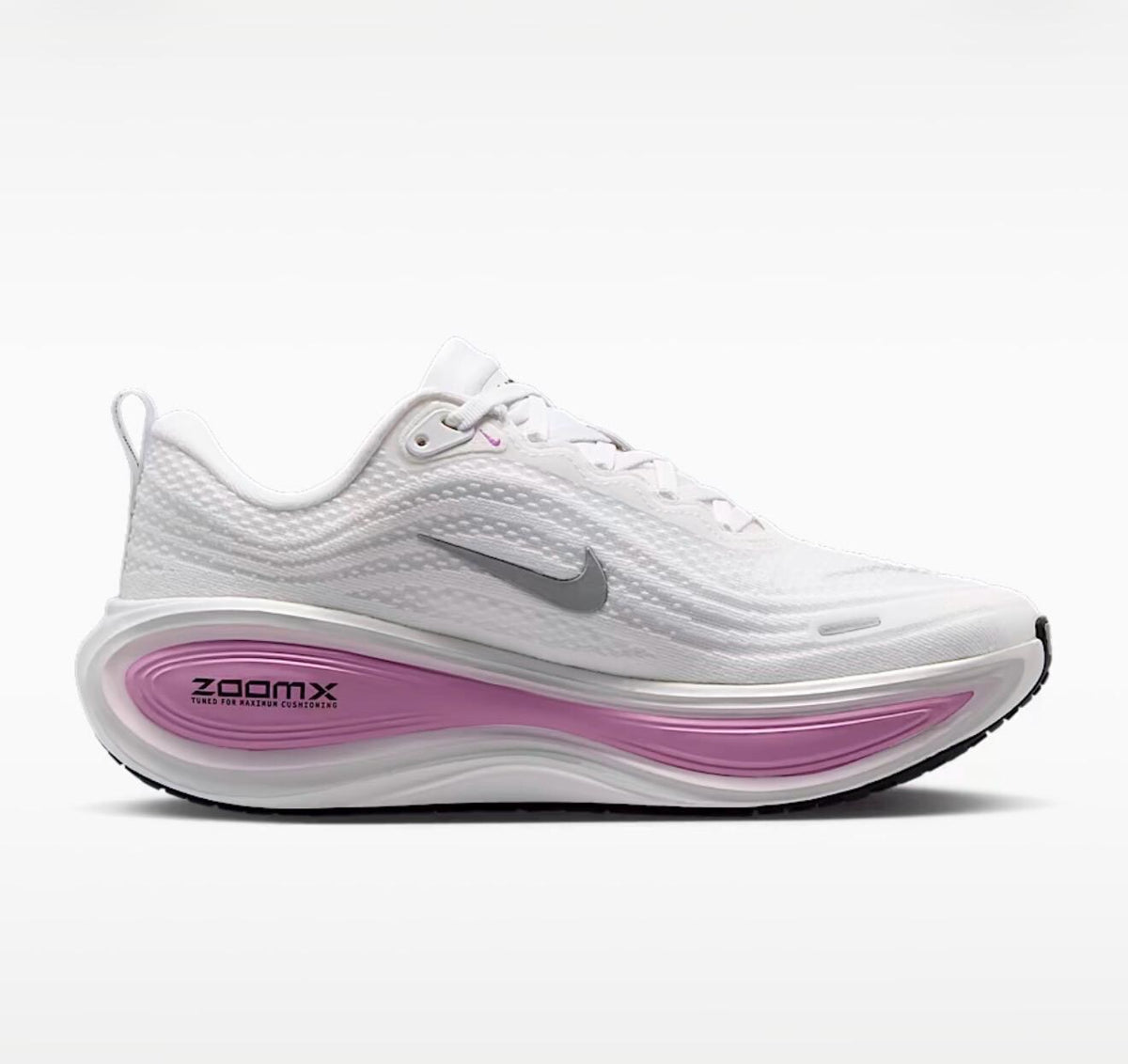 NEW! White Womens Vomero Plus with Swarvoski crystals